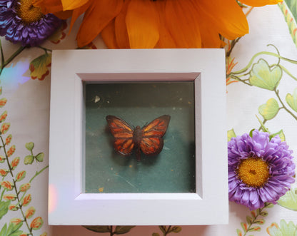 Clay taxidermy butterfly - Of Wild and Wonder