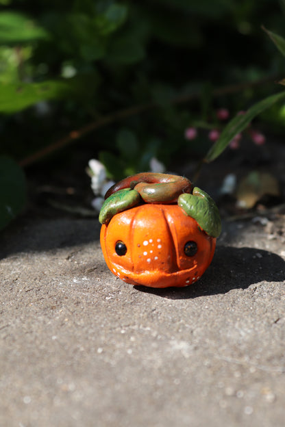 Clay Pumpkin desk friend - Of Wild and Wonder