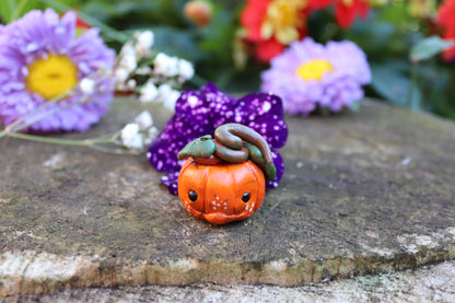 Adorable Clay Pumpkin Friend - Of Wild and Wonder