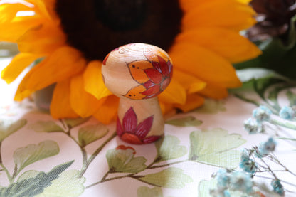 Wooden pyrography Mushroom - Of Wild and Wonder