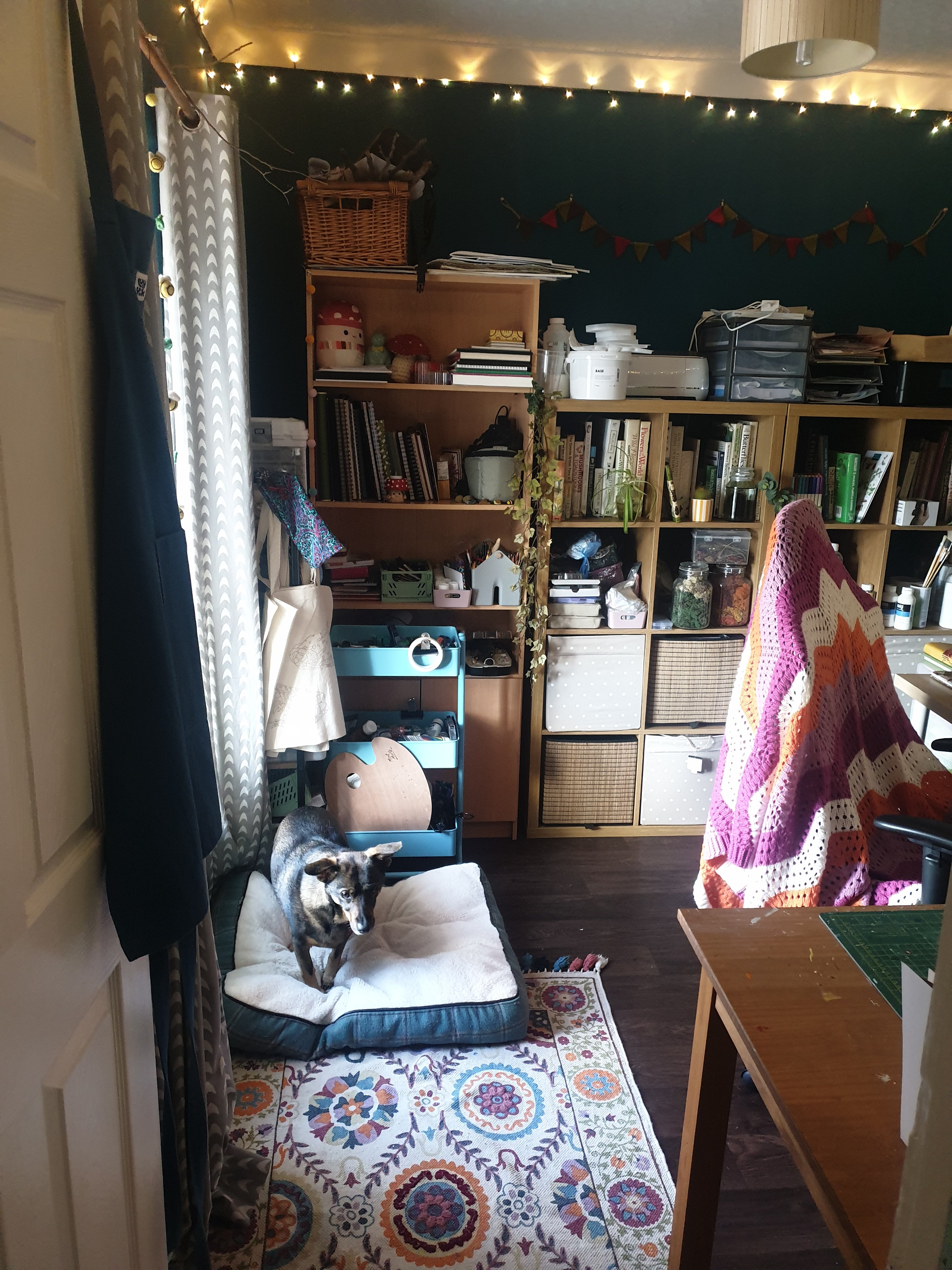 an image of kerrys home studio at of wild and wonder